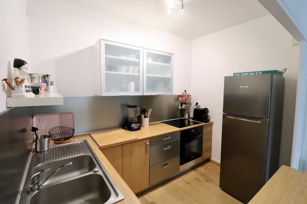 Bel Apt 6 Pers, 2 Chambres Avec Balcon Et Parking Le Touquet Zewnętrze zdjęcie